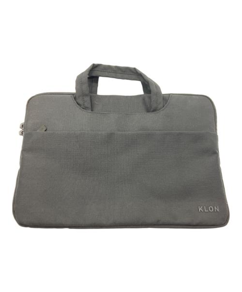 KLON（クローン）KLON (クローン) MATTE COATED RUCK SACK-FFX02　ポーチ付属品完備 ブラックの古着・服飾アイテム