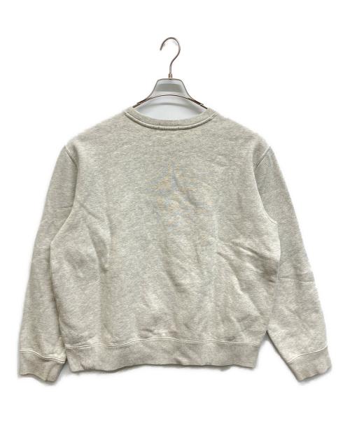 POLO RALPH LAUREN（ポロ・ラルフローレン）POLO RALPH LAUREN (ポロ・ラルフローレン) 前Ⅴガゼットスウェット ライトグレー サイズ:XLの古着・服飾アイテム