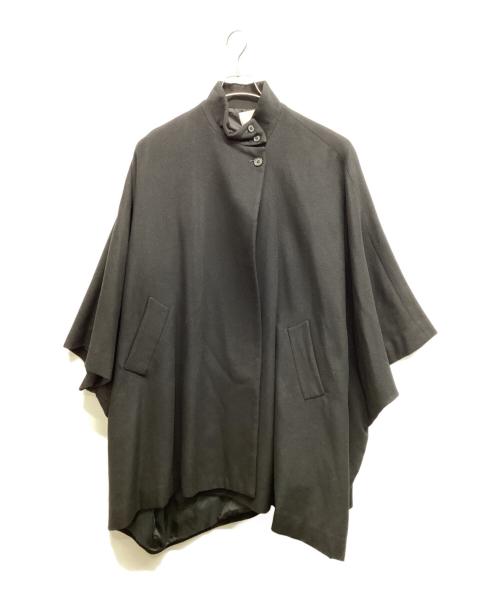 Col Pierrot（コルピエロ）Col Pierrot (コルピエロ) ケープコート ブラック サイズ:38の古着・服飾アイテム