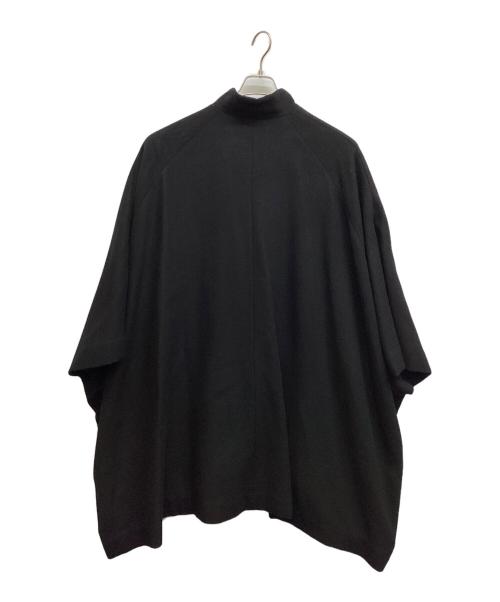 Col Pierrot（コルピエロ）Col Pierrot (コルピエロ) ケープコート ブラック サイズ:38の古着・服飾アイテム