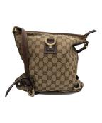GUCCIグッチ）の古着「GGアビーショルダーバック」｜ベージュ