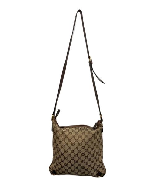 GUCCI（グッチ）GUCCI (グッチ) GGアビーショルダーバック ベージュの古着・服飾アイテム