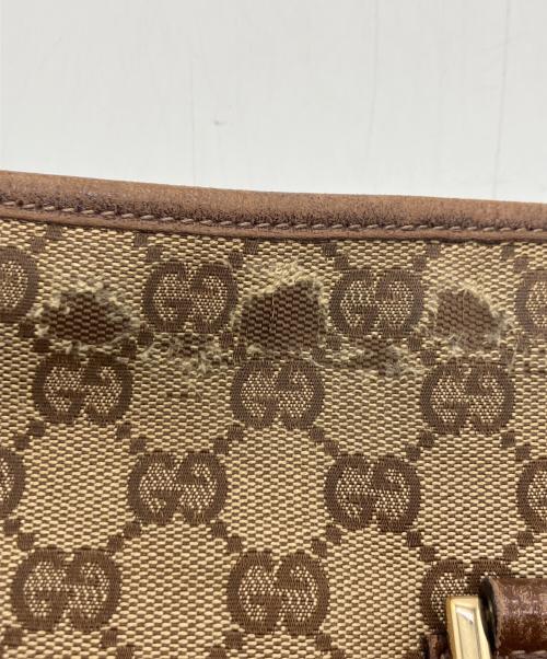 GUCCI（グッチ）GUCCI (グッチ) GGアビーショルダーバック ベージュの古着・服飾アイテム