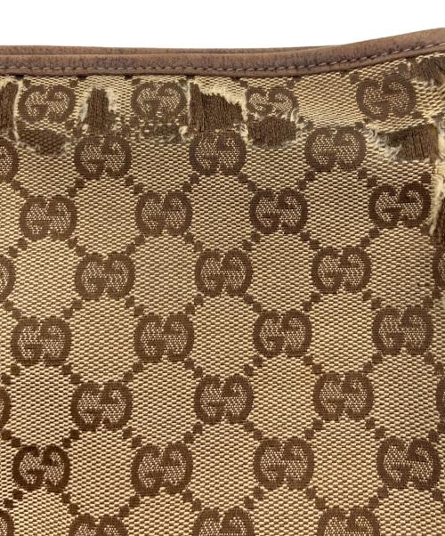 GUCCI（グッチ）GUCCI (グッチ) GGアビーショルダーバック ベージュの古着・服飾アイテム