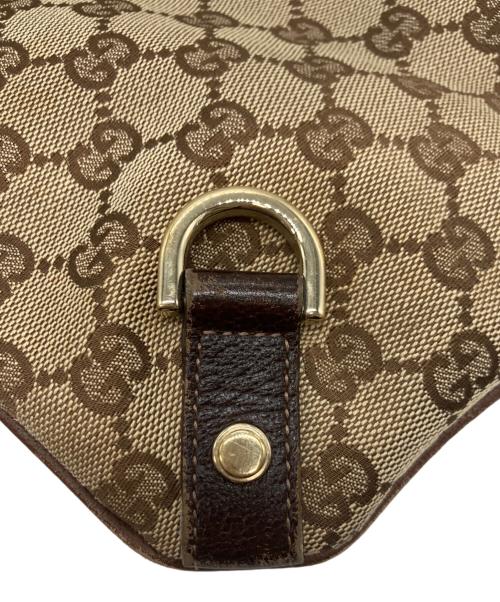 GUCCI（グッチ）GUCCI (グッチ) GGアビーショルダーバック ベージュの古着・服飾アイテム