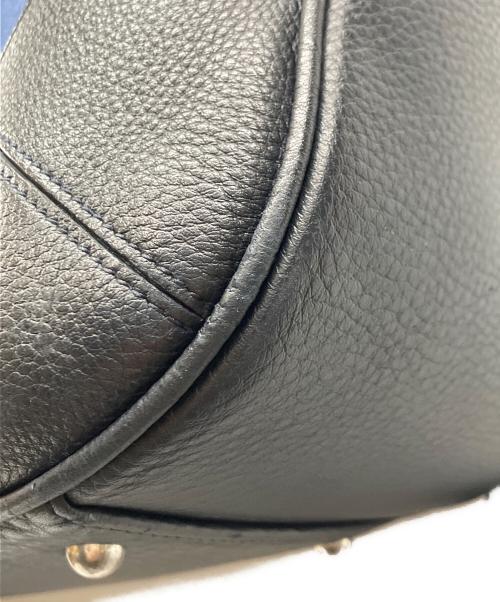 PELLE MORBIDA（ペッレモルビダ）PELLE MORBIDA (ペッレモルビダ) デニム2WAYトートバッグ インディゴの古着・服飾アイテム