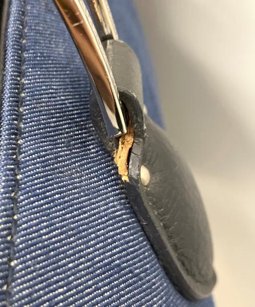 PELLE MORBIDA（ペッレモルビダ）PELLE MORBIDA (ペッレモルビダ) デニム2WAYトートバッグ インディゴの古着・服飾アイテム