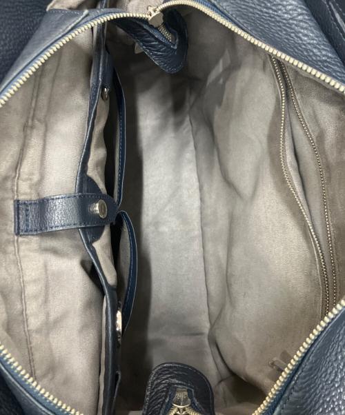 PELLE MORBIDA（ペッレモルビダ）PELLE MORBIDA (ペッレモルビダ) デニム2WAYトートバッグ インディゴの古着・服飾アイテム