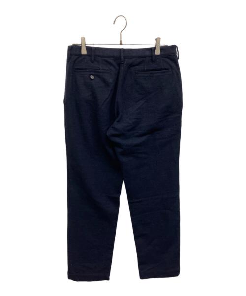 COMME des GARCONS HOMME DEUX（コムデギャルソン オム ドゥ）COMME des GARCONS HOMME DEUX (コムデギャルソン オム ドゥ) ウールストレートロングパンツ ネイビー サイズ:Sの古着・服飾アイテム