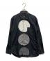 COMME des GARCONS SHIRT（コムデギャルソンシャツ）の古着「サークル切替シャツ」｜ブラック