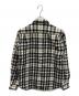 COMME des GARCONS HOMME (コムデギャルソン オム) シャツ ホワイト×ブラック サイズ:S：8000円