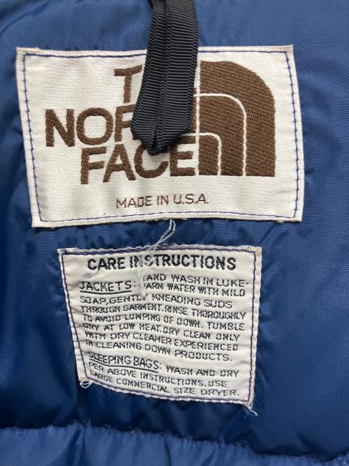 THE NORTH FACE（ザ ノース フェイス）THE NORTH FACE (ザ ノース フェイス) 70's 茶タグ ダウンジャケット ベージュ サイズ:下記参照の古着・服飾アイテム