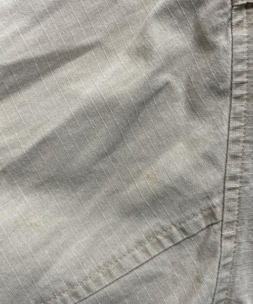 stussy（ステューシー）stussy (ステューシー) リップストップシャツ ベージュ サイズ:Lの古着・服飾アイテム