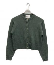 RHC Ron Herman×extreme cashmere（アールエイチシー ロンハーマン×エクストリーム カシミア）の古着「別注クルーネックカーディガン」｜グリーン