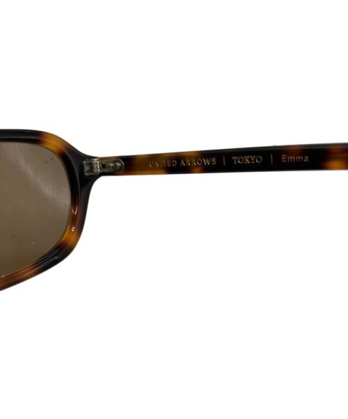 UNITED ARROWS TOKYO（ユナイテッドアローズトウキョウ）UNITED ARROWS TOKYO (ユナイテッドアローズトウキョウ) KANEKO OPTICAL Emma エマ ダークレンズ サングラス ブラウンの古着・服飾アイテム