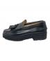 THE KENFORD (ケンフォード) MENS TANK SOLE LOAFERS / BLACK QUILT TASSEL ブラック サイズ:26㎝：8000円