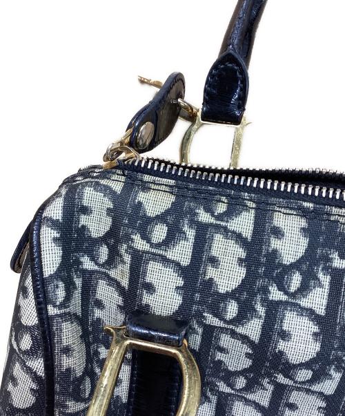 Christian Dior（クリスチャン ディオール）Christian Dior (クリスチャン ディオール) トロッターミニボストンバッグ ブラックの古着・服飾アイテム