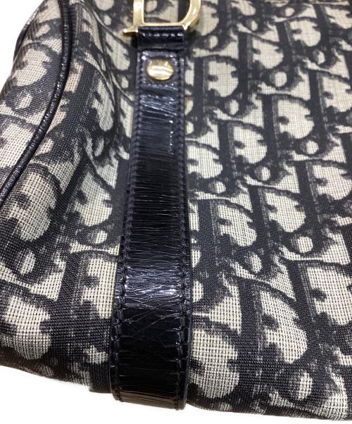 Christian Dior（クリスチャン ディオール）Christian Dior (クリスチャン ディオール) トロッターミニボストンバッグ ブラックの古着・服飾アイテム