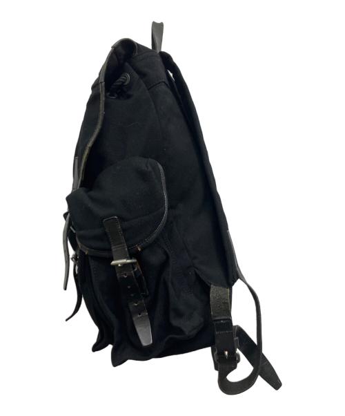 COMME des GARCONS HOMME（コムデギャルソン オム）COMME des GARCONS HOMME (コムデギャルソン オム) ウールミリタリーバックパック ブラックの古着・服飾アイテム