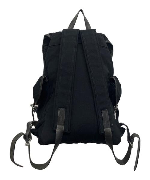COMME des GARCONS HOMME（コムデギャルソン オム）COMME des GARCONS HOMME (コムデギャルソン オム) ウールミリタリーバックパック ブラックの古着・服飾アイテム