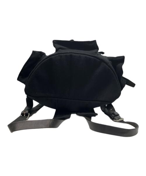 COMME des GARCONS HOMME（コムデギャルソン オム）COMME des GARCONS HOMME (コムデギャルソン オム) ウールミリタリーバックパック ブラックの古着・服飾アイテム
