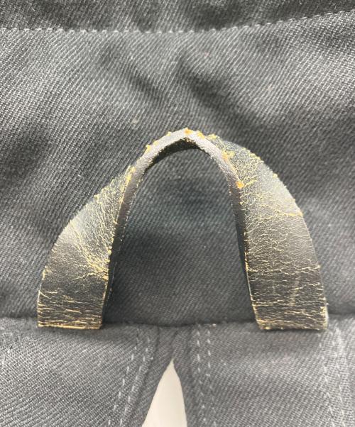 COMME des GARCONS HOMME（コムデギャルソン オム）COMME des GARCONS HOMME (コムデギャルソン オム) ウールミリタリーバックパック ブラックの古着・服飾アイテム