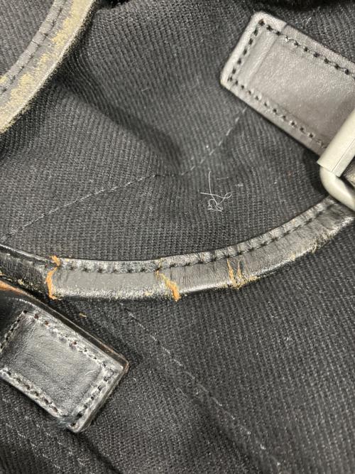 COMME des GARCONS HOMME（コムデギャルソン オム）COMME des GARCONS HOMME (コムデギャルソン オム) ウールミリタリーバックパック ブラックの古着・服飾アイテム
