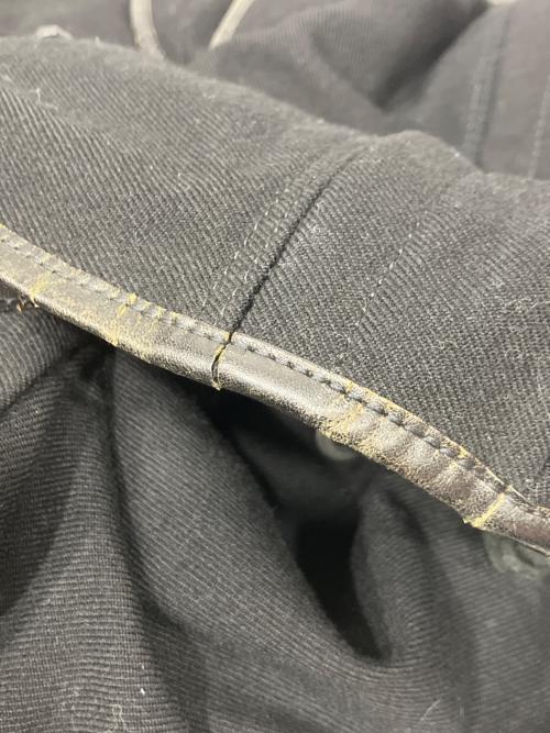 COMME des GARCONS HOMME（コムデギャルソン オム）COMME des GARCONS HOMME (コムデギャルソン オム) ウールミリタリーバックパック ブラックの古着・服飾アイテム