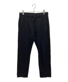 BLACK COMME des GARCONS（ブラックコムデギャルソン）の古着「ウール×ナイロンパンツ」｜ブラック