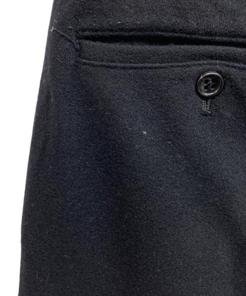 BLACK COMME des GARCONS（ブラックコムデギャルソン）BLACK COMME des GARCONS (ブラックコムデギャルソン) ウール×ナイロンパンツ ブラック サイズ:Mの古着・服飾アイテム
