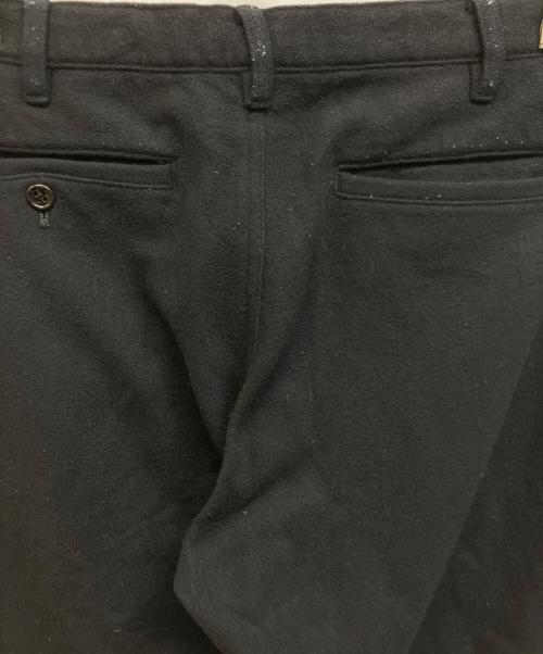 BLACK COMME des GARCONS（ブラックコムデギャルソン）BLACK COMME des GARCONS (ブラックコムデギャルソン) ウール×ナイロンパンツ ブラック サイズ:Mの古着・服飾アイテム