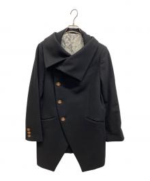 Vivienne Westwood man（ヴィヴィアン ウェストウッド マン）の古着「ミントカラー コート」｜ブラック