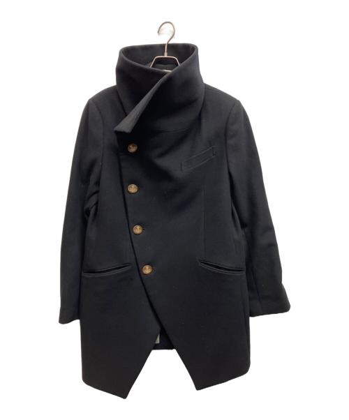 Vivienne Westwood man（ヴィヴィアン ウェストウッド マン）Vivienne Westwood man (ヴィヴィアン ウェストウッド マン) ミントカラー コート ブラック サイズ:48の古着・服飾アイテム