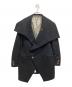 中古・古着 Vivienne Westwood man (ヴィヴィアン ウェストウッド マン) ミントカラー コート ブラック サイズ:48：40000円