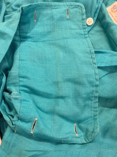 TOWN CRAFT（タウンクラフト）TOWN CRAFT (タウンクラフト) 開襟シャツ ブルー サイズ:Lの古着・服飾アイテム