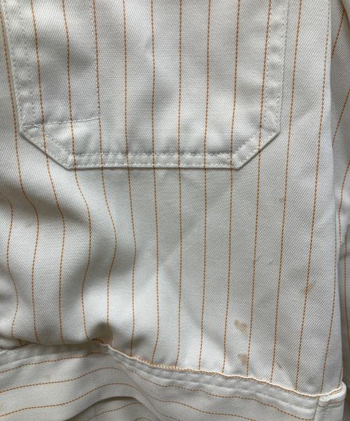 HART MFG.CO（ハート・マニュファクチャリング・カンパニー）HART MFG.CO (ハート・マニュファクチャリング・カンパニー)  50’s ワッペン付きワークジャケット ホワイト サイズ:38の古着・服飾アイテム