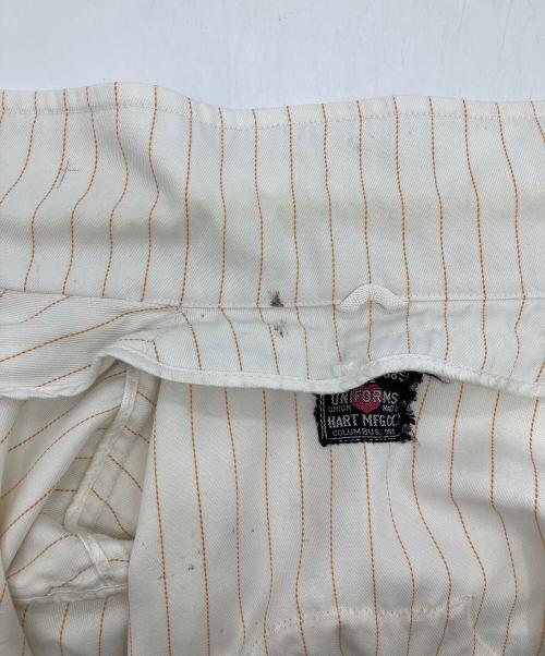 HART MFG.CO（ハート・マニュファクチャリング・カンパニー）HART MFG.CO (ハート・マニュファクチャリング・カンパニー)  50’s ワッペン付きワークジャケット ホワイト サイズ:38の古着・服飾アイテム