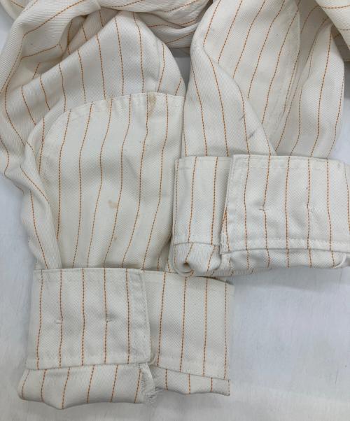 HART MFG.CO（ハート・マニュファクチャリング・カンパニー）HART MFG.CO (ハート・マニュファクチャリング・カンパニー)  50’s ワッペン付きワークジャケット ホワイト サイズ:38の古着・服飾アイテム