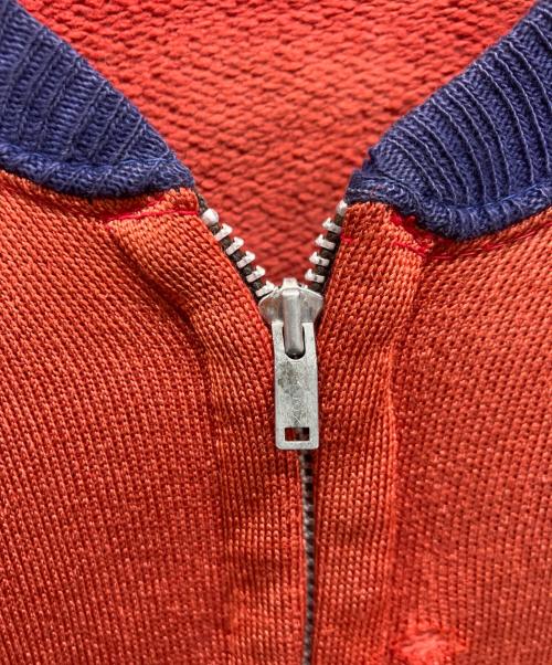 TOWN CRAFT（タウンクラフト）TOWN CRAFT (タウンクラフト) 40's～50'sレーヨンジャージーラグランスリーブジャケット レッド サイズ:Mの古着・服飾アイテム