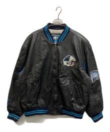 G-III SPORTS（ジースリースポーツ）の古着「90’s レザージャケット」｜ブラック