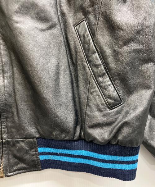 G-III SPORTS（ジースリースポーツ）G-III SPORTS (ジースリースポーツ) 90’s レザージャケット ブラック サイズ:XLの古着・服飾アイテム