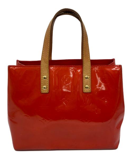 LOUIS VUITTON（ルイ ヴィトン）LOUIS VUITTON (ルイ ヴィトン) ヴェルニカタリーナBBハンドバッグ レッドの古着・服飾アイテム
