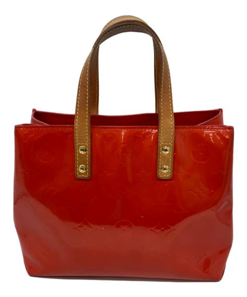 LOUIS VUITTON（ルイ ヴィトン）LOUIS VUITTON (ルイ ヴィトン) ヴェルニカタリーナBBハンドバッグ レッドの古着・服飾アイテム