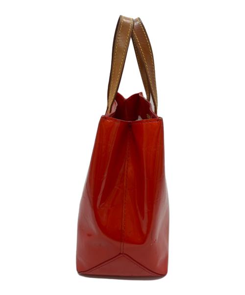 LOUIS VUITTON（ルイ ヴィトン）LOUIS VUITTON (ルイ ヴィトン) ヴェルニカタリーナBBハンドバッグ レッドの古着・服飾アイテム