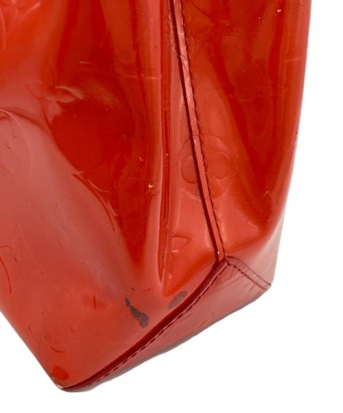 LOUIS VUITTON（ルイ ヴィトン）LOUIS VUITTON (ルイ ヴィトン) ヴェルニカタリーナBBハンドバッグ レッドの古着・服飾アイテム