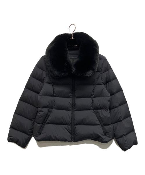 TO BE CHIC（トゥービーシック）TO BE CHIC (トゥービーシック) ロイカストレッチ ショートダウン ブラック サイズ:44の古着・服飾アイテム