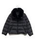 TO BE CHIC（トゥービーシック）の古着「ロイカストレッチ ショートダウン」｜ブラック