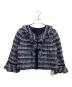 TO BE CHIC（トゥービーシック）の古着「カラーファンシーツイード ジャケット」｜ブルー