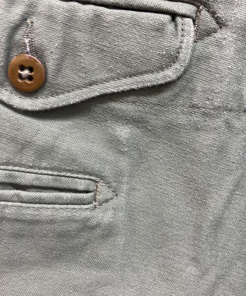 BEAMS PLUS（ビームスプラス）BEAMS PLUS (ビームスプラス) Engineered Garments (エンジニアド ガーメンツ) BEAMS PLUS 別注 GLASSFIELD PANTS BACKSATIN グリーン サイズ:34の古着・服飾アイテム