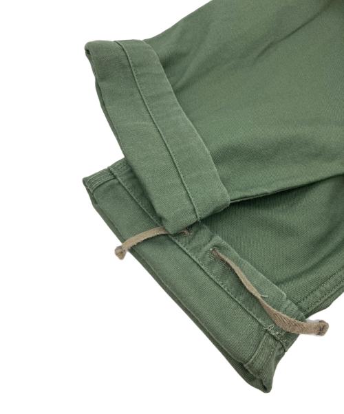 BEAMS PLUS（ビームスプラス）BEAMS PLUS (ビームスプラス) Engineered Garments (エンジニアド ガーメンツ) BEAMS PLUS 別注 GLASSFIELD PANTS BACKSATIN グリーン サイズ:34の古着・服飾アイテム
